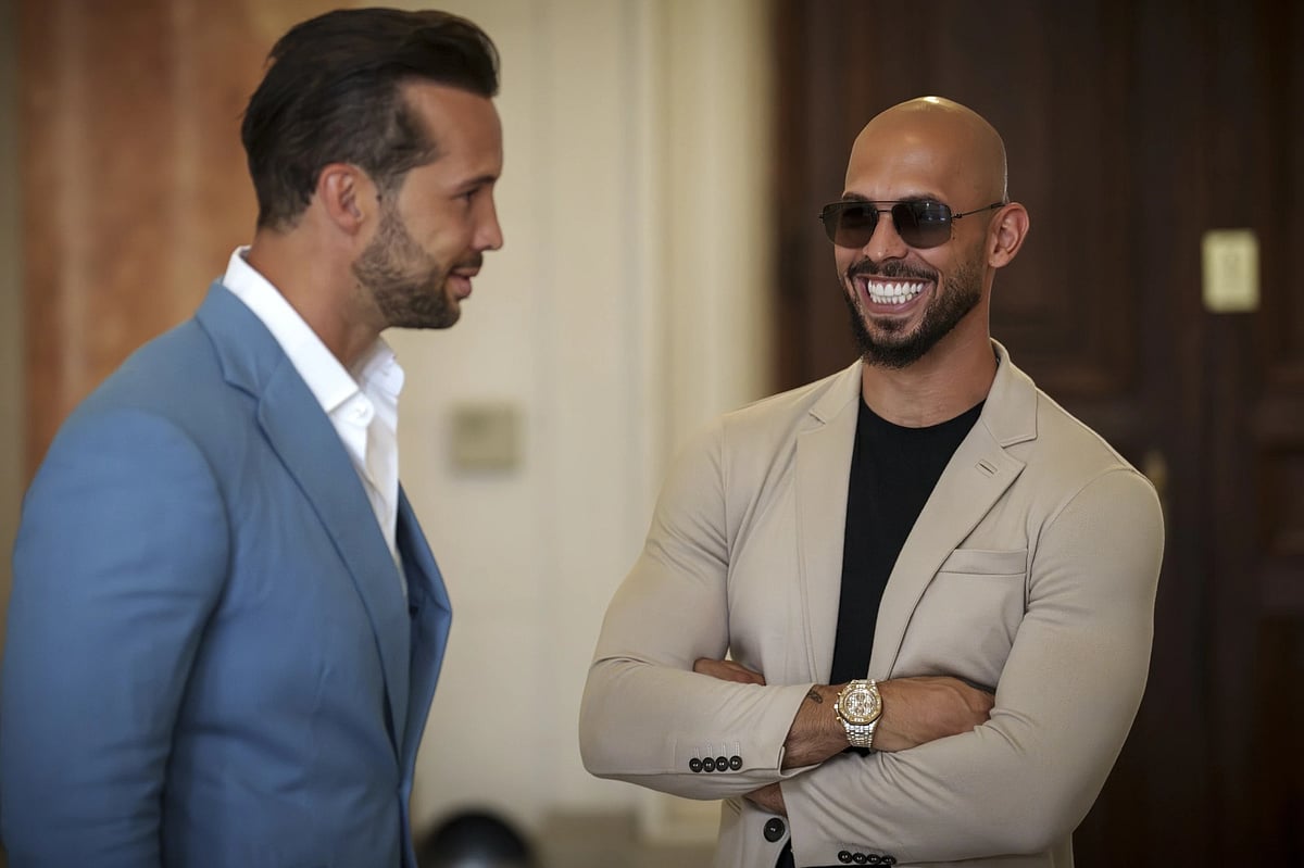 AP : Andrew Tate and brother Tristan Tate |